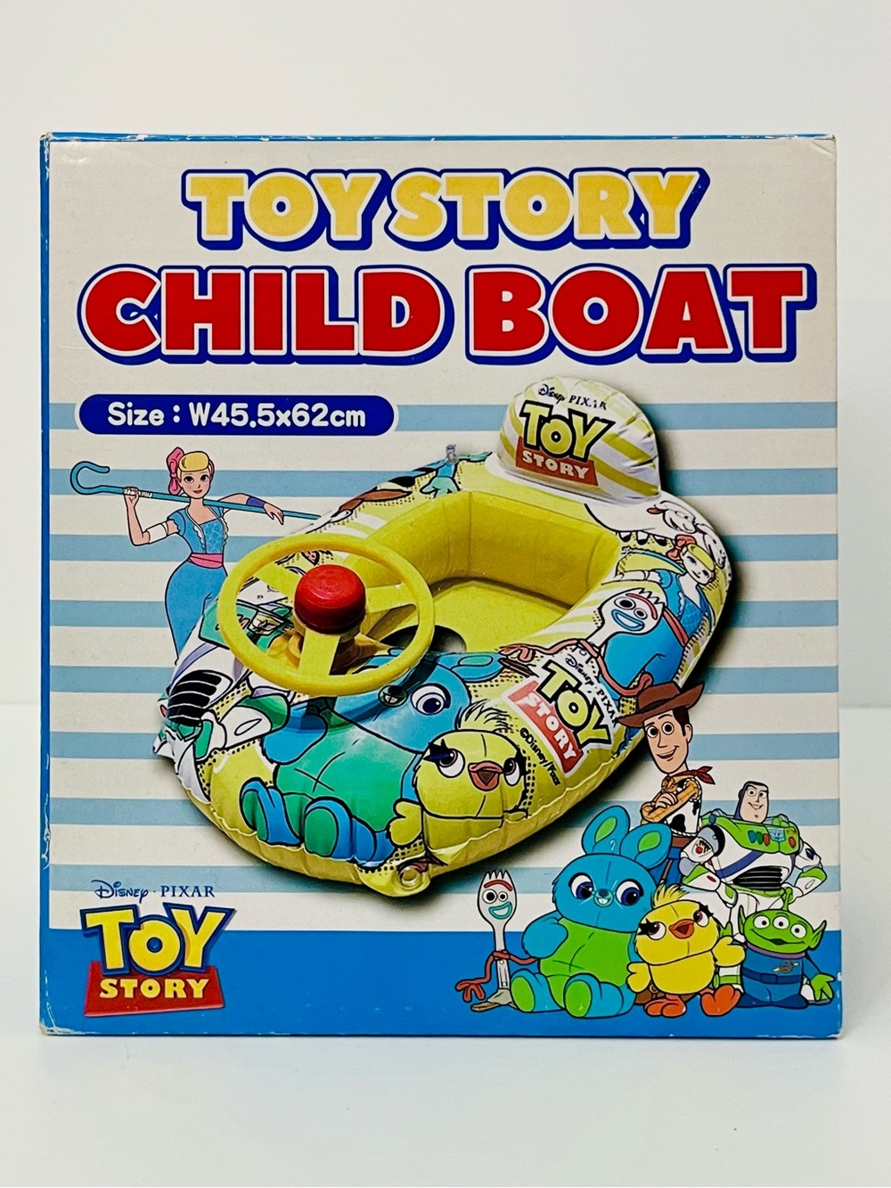 Rare VTG Disney Toy Story Inflatable Child Boat - NEW